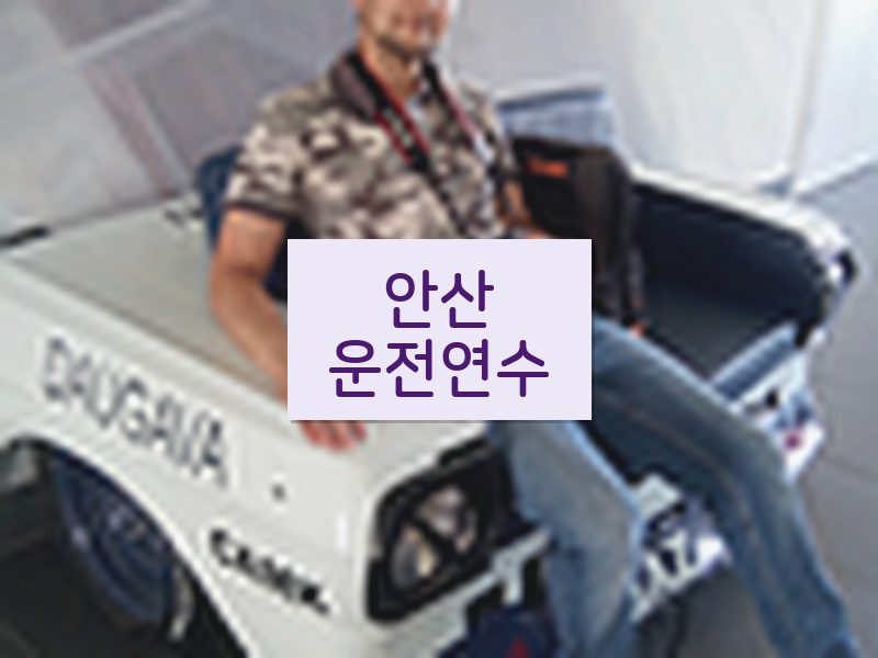 안산운전연수 후기
