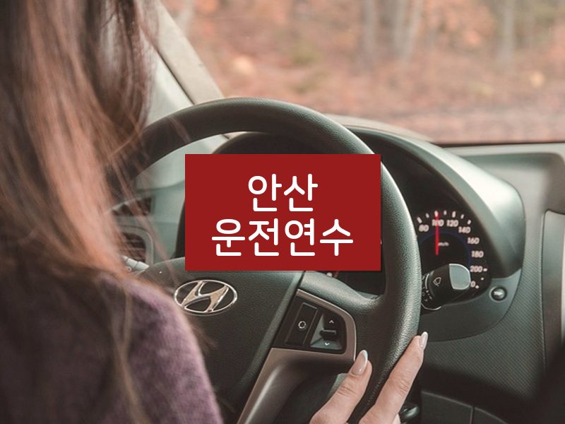 안산운전연수 후기