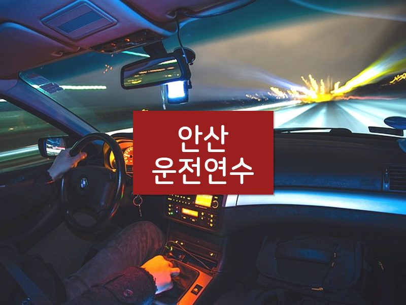 안산운전연수 후기