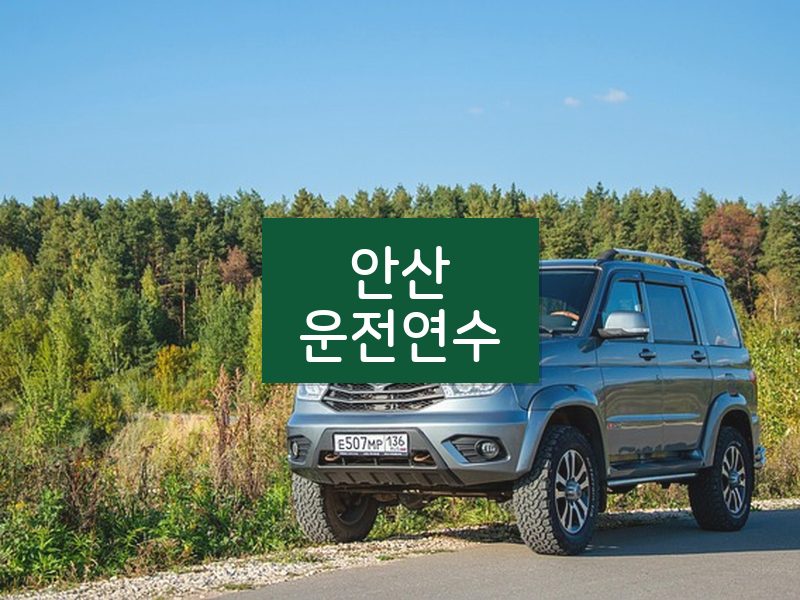 안산운전연수 후기