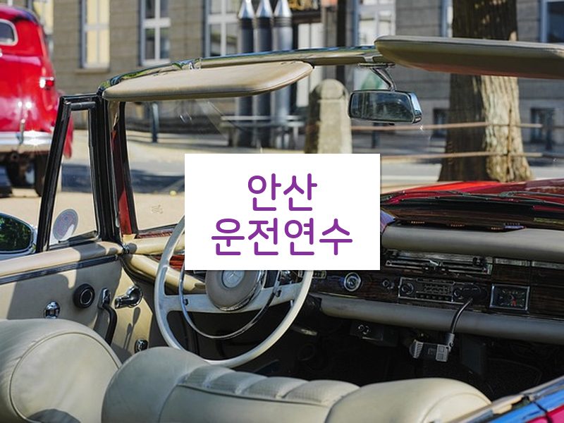 안산운전연수 후기