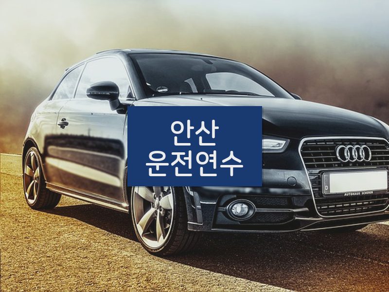안산운전연수 후기