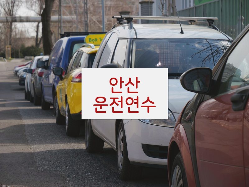 안산운전연수 후기