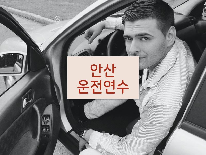 안산운전연수 후기