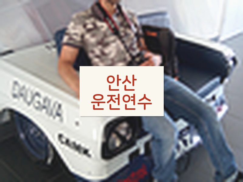 안산운전연수 후기