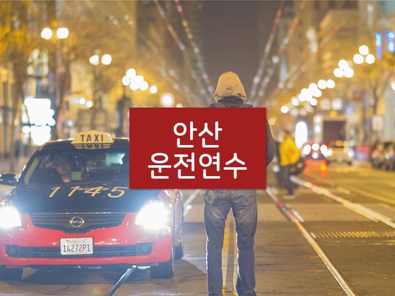 안산운전연수 후기