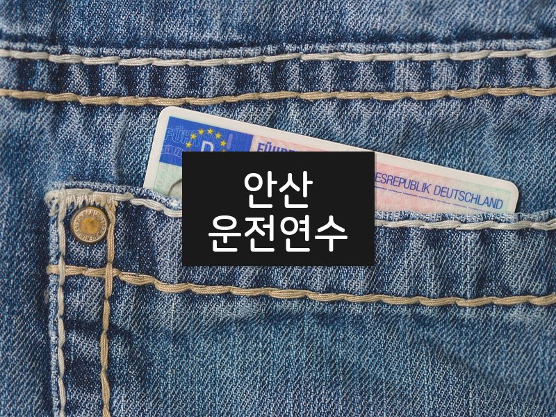 안산운전연수 후기