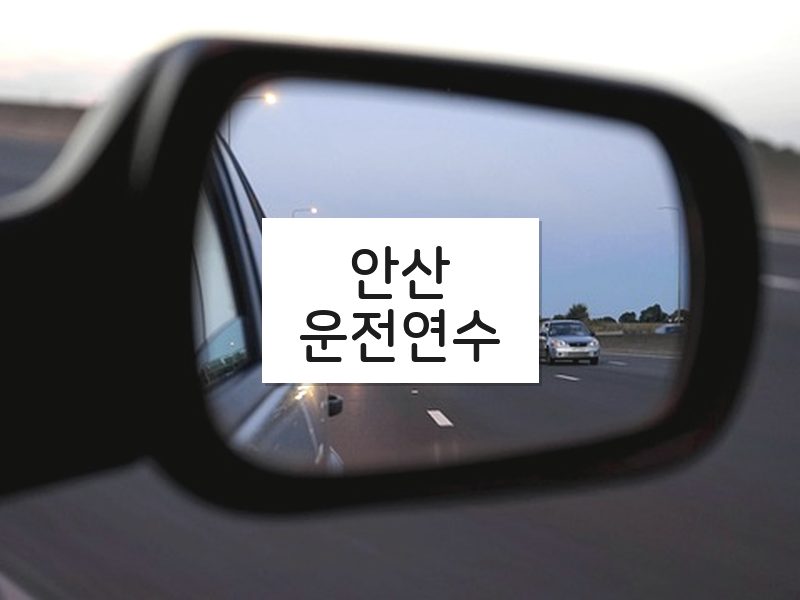 안산운전연수 후기