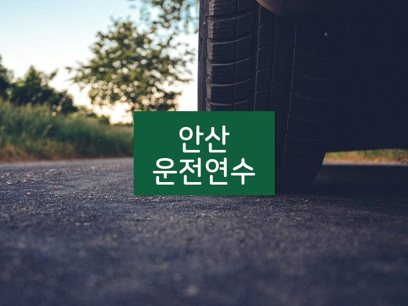 안산운전연수 후기