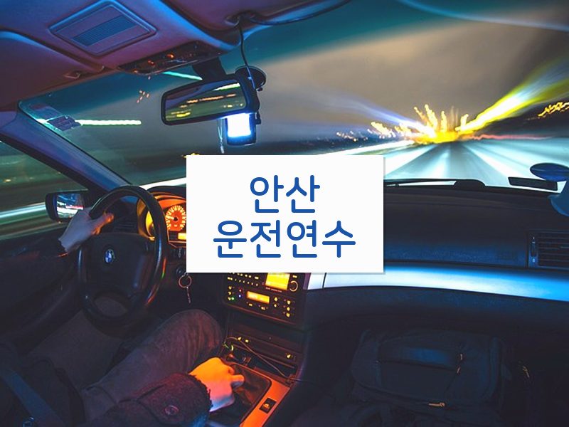 안산운전연수 후기