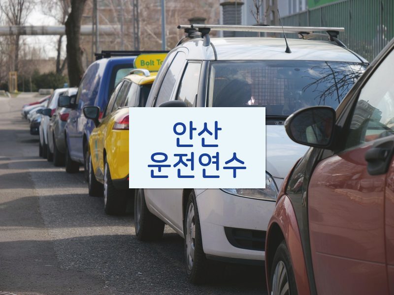 안산운전연수 후기
