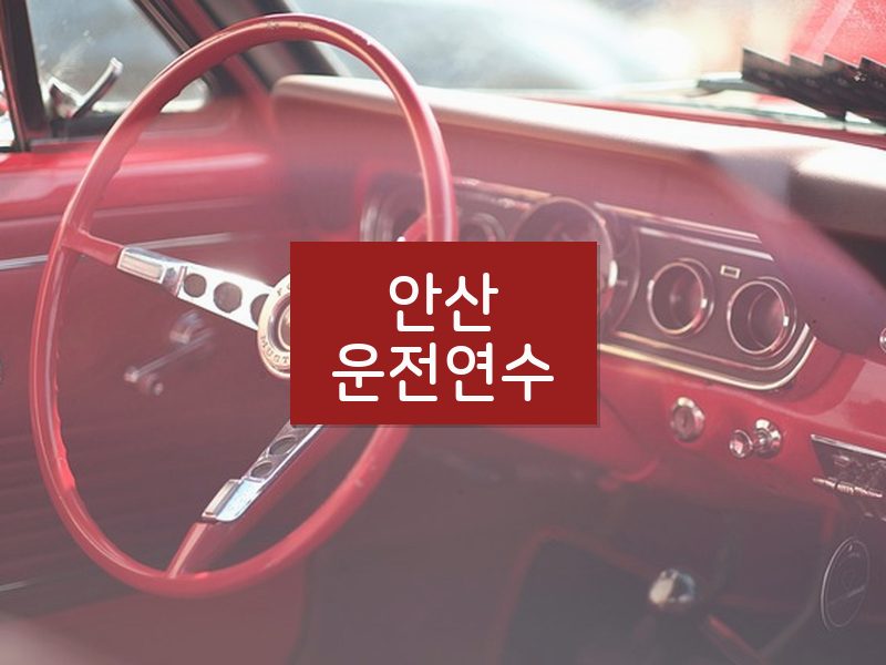 안산운전연수 후기