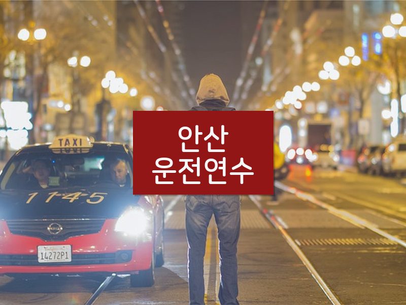 안산운전연수 후기