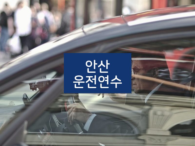 안산운전연수 후기