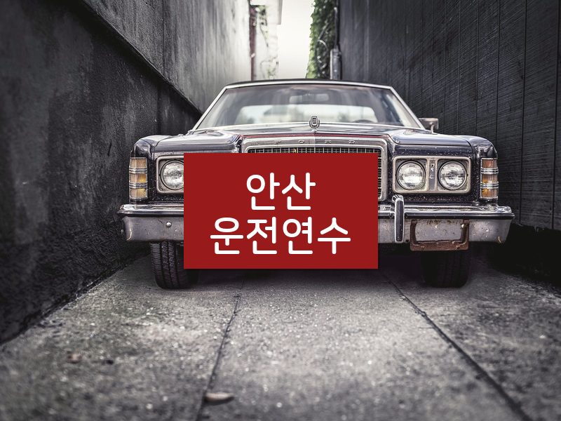 안산운전연수 후기