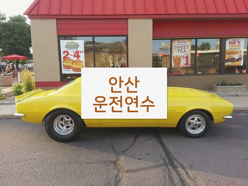 안산운전연수 후기