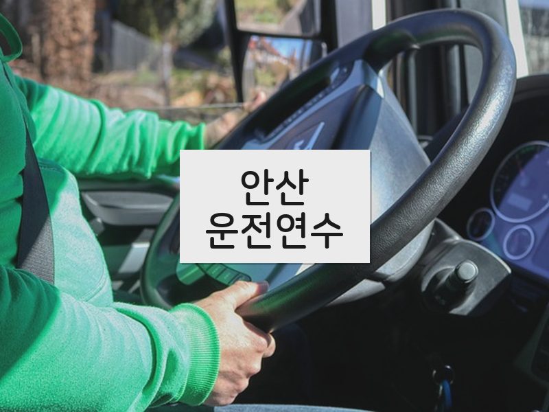 안산운전연수 후기