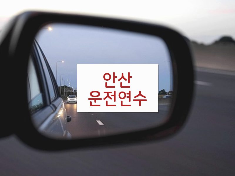 안산운전연수 후기