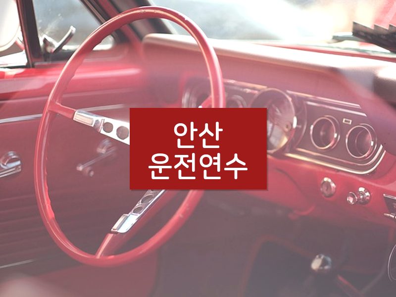 안산운전연수 후기