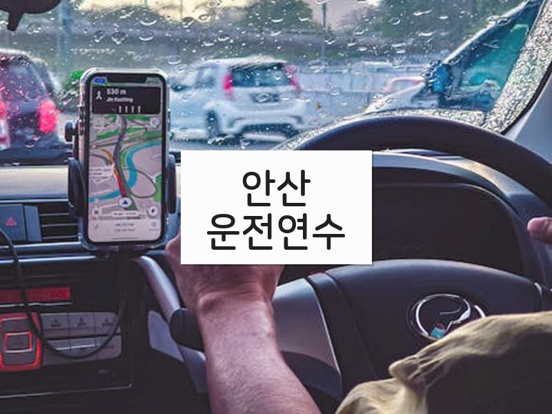 안산운전연수 후기