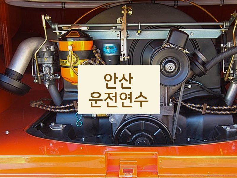 안산운전연수 후기