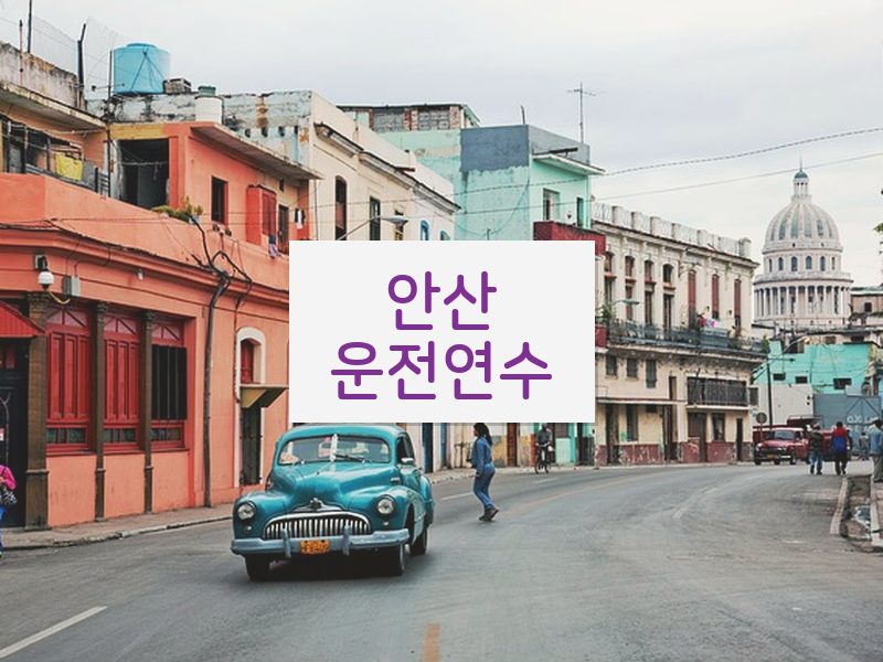 안산운전연수 후기