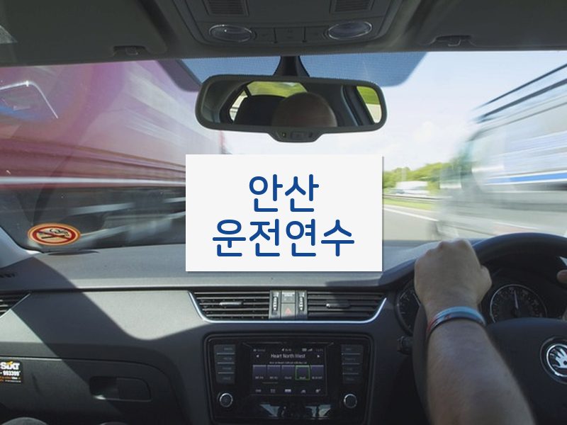 안산운전연수 후기