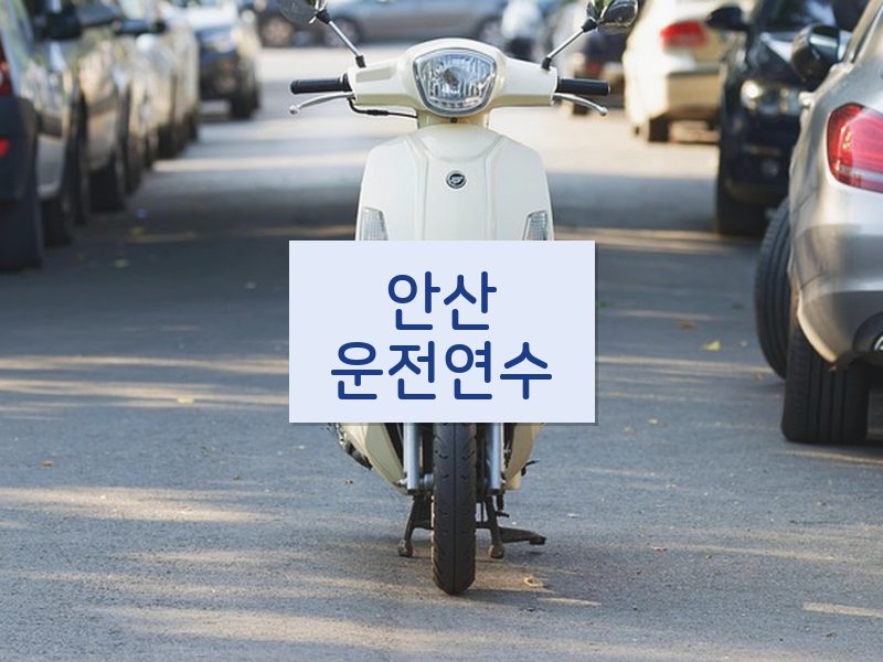 안산운전연수 후기