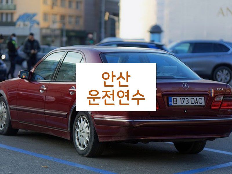 안산운전연수 후기