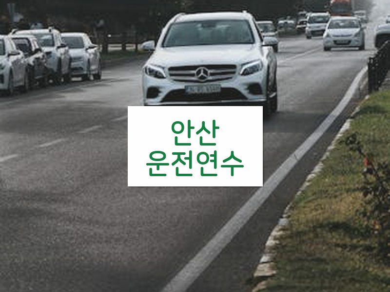 안산운전연수 후기