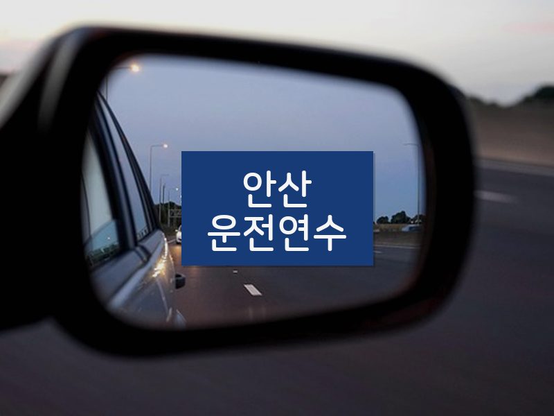 안산운전연수 후기