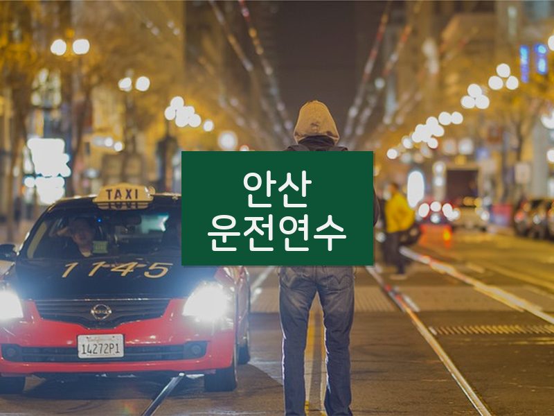 안산운전연수 후기