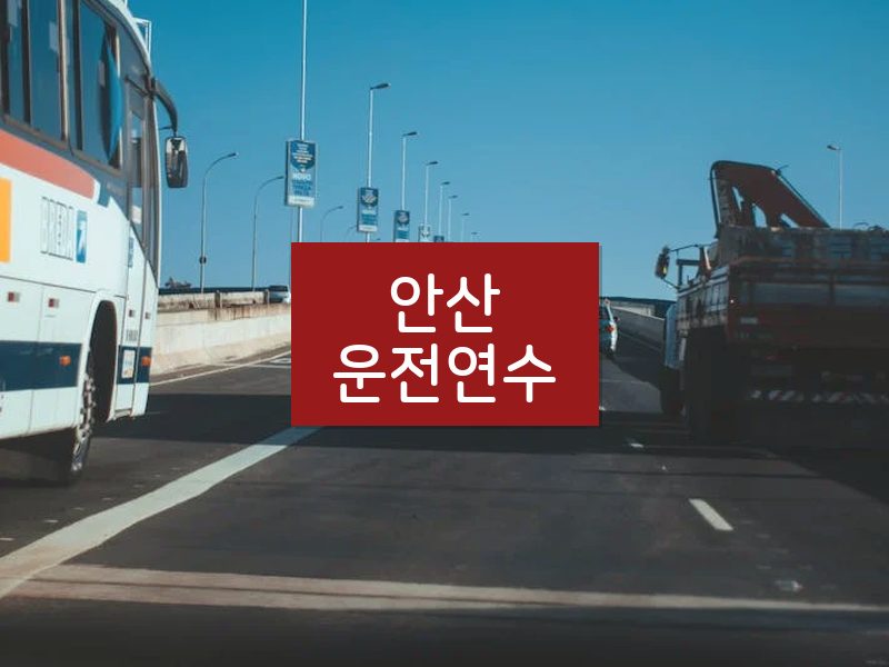 안산운전연수 후기