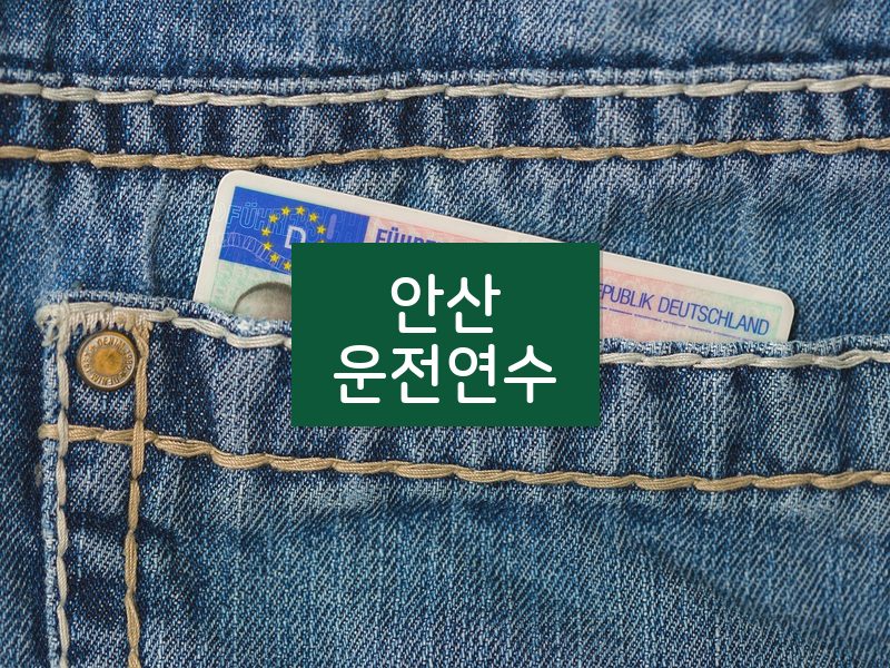 안산운전연수 후기