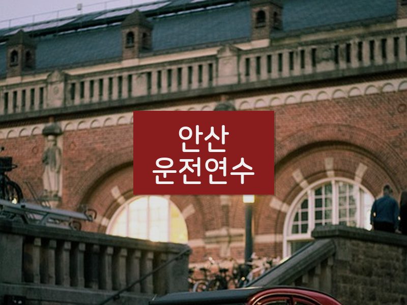 안산운전연수 후기