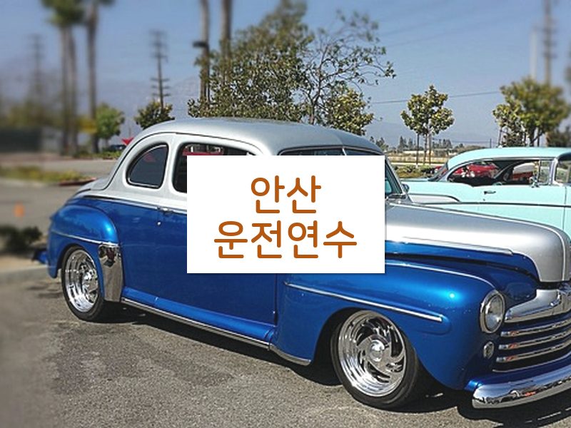 안산운전연수 후기