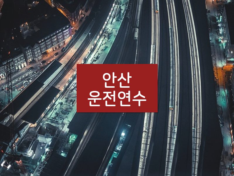 안산운전연수 후기