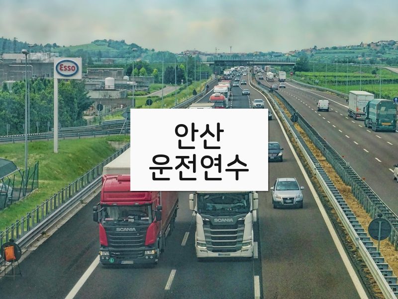 안산운전연수 후기
