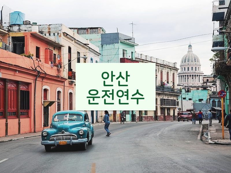 안산운전연수 후기