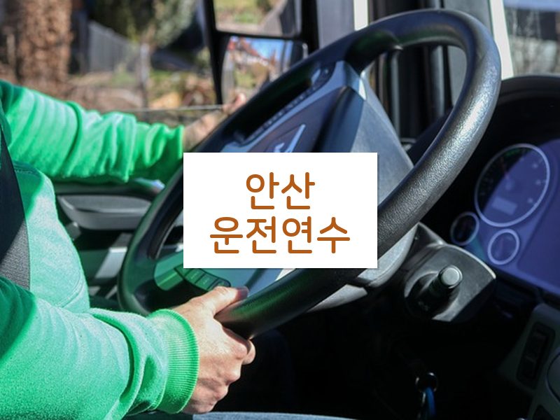 안산운전연수 후기