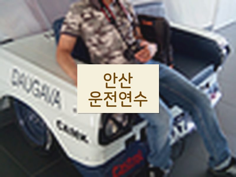 안산운전연수 후기