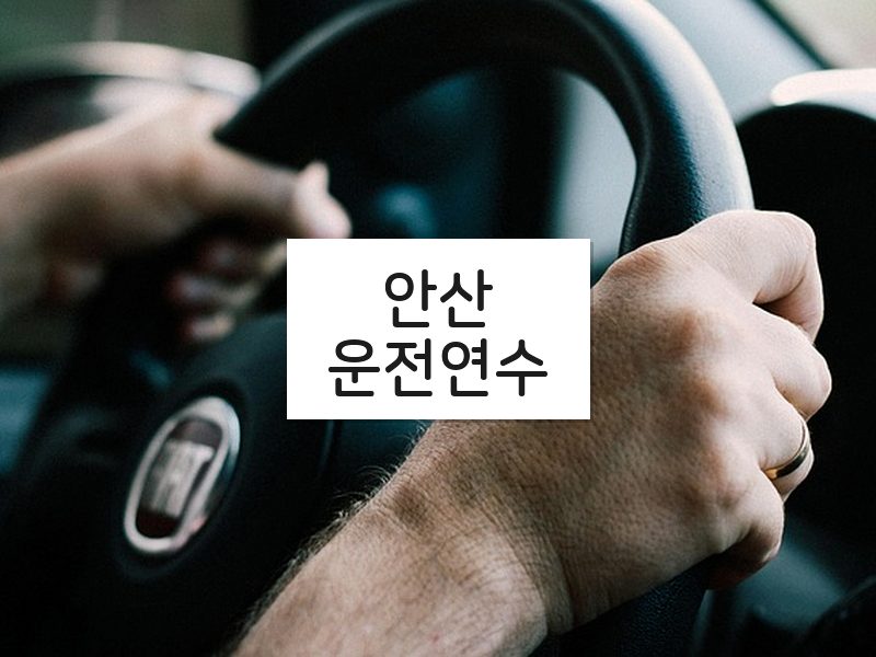 안산운전연수 후기