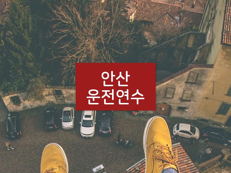 안산운전연수 후기