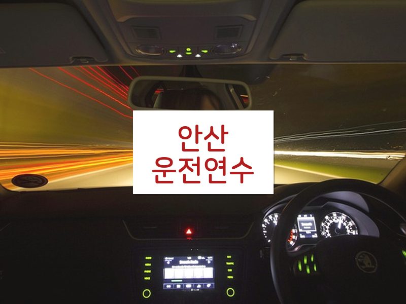 안산운전연수 후기