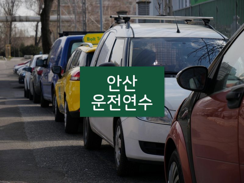 안산운전연수 후기