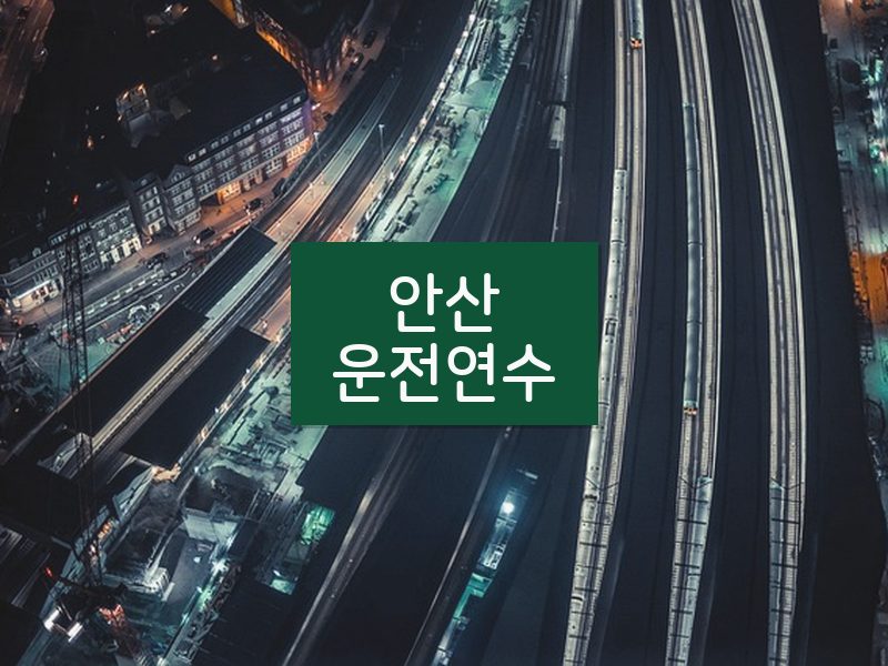 안산운전연수 후기