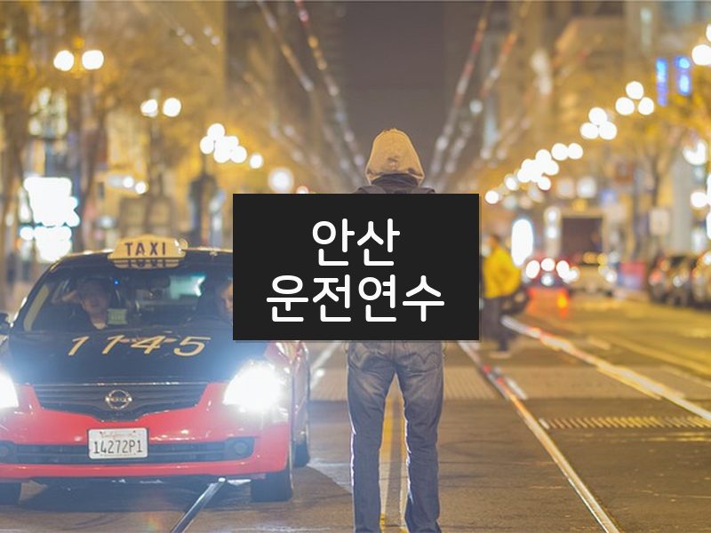 안산운전연수 후기