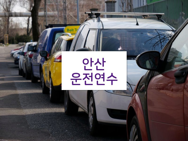 안산운전연수 후기