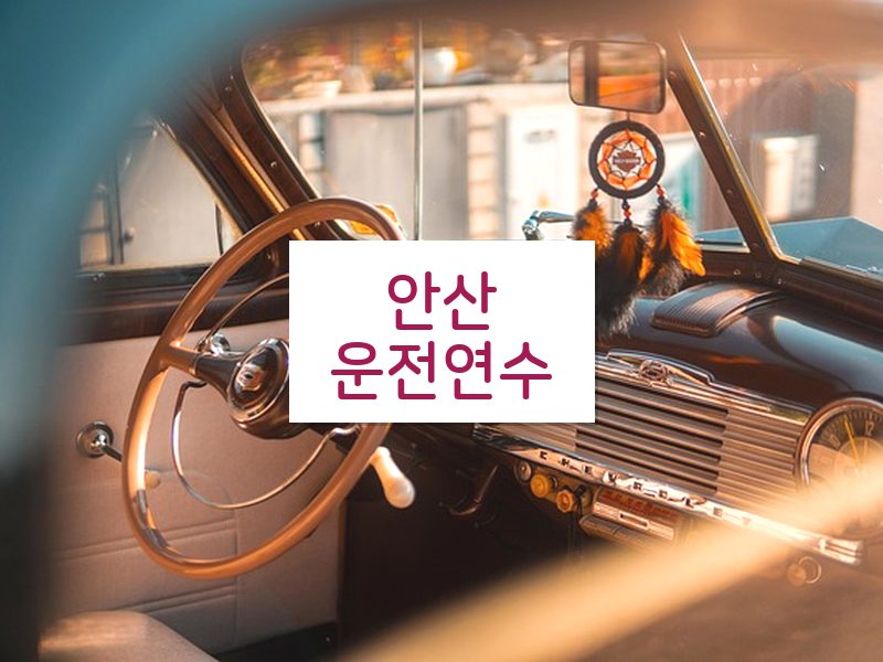 안산운전연수 후기