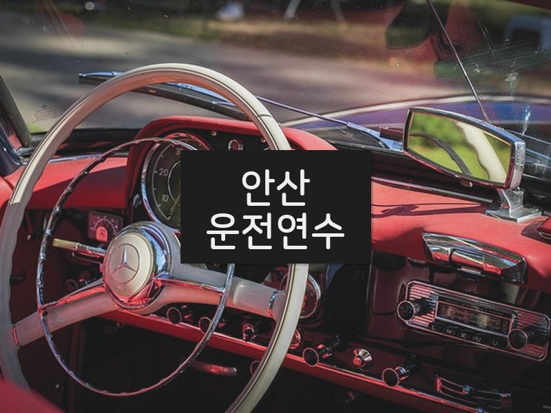 안산운전연수 후기